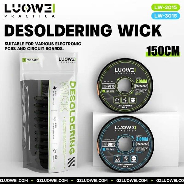 Producto - Malla Desoldante LuoWei LW-2015 2.0mm x1,5Mts