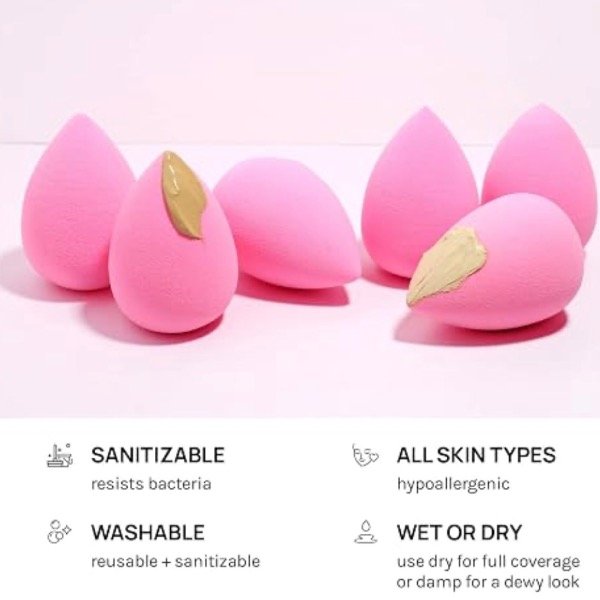 Producto - Esponja de Maquillaje AOA LATEX FREE y Alta definición - 3
