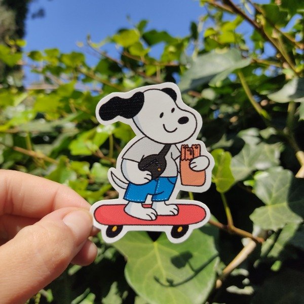Producto - Sticker Snoopy Skate