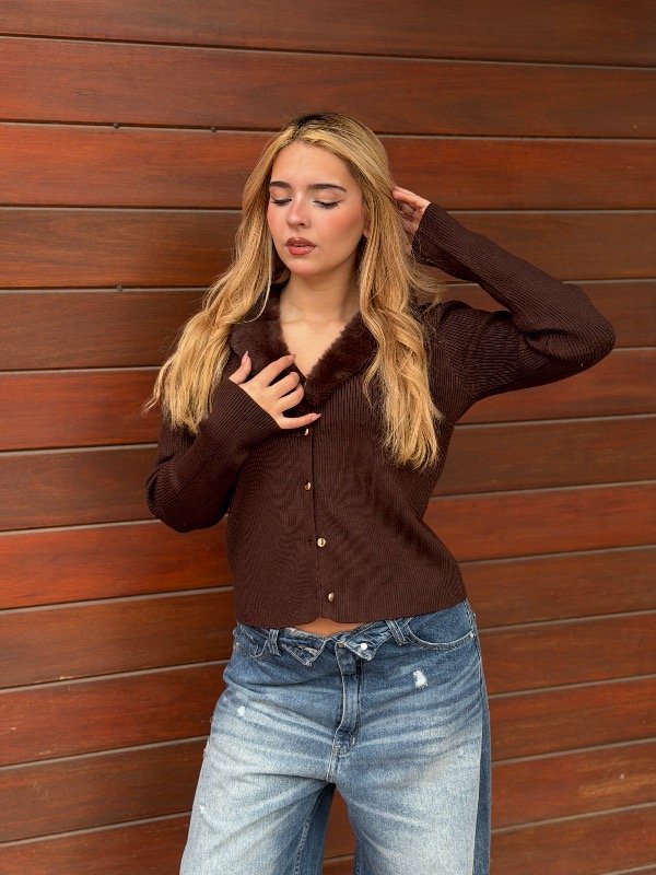 Producto - sweater astrid chocolate - 2