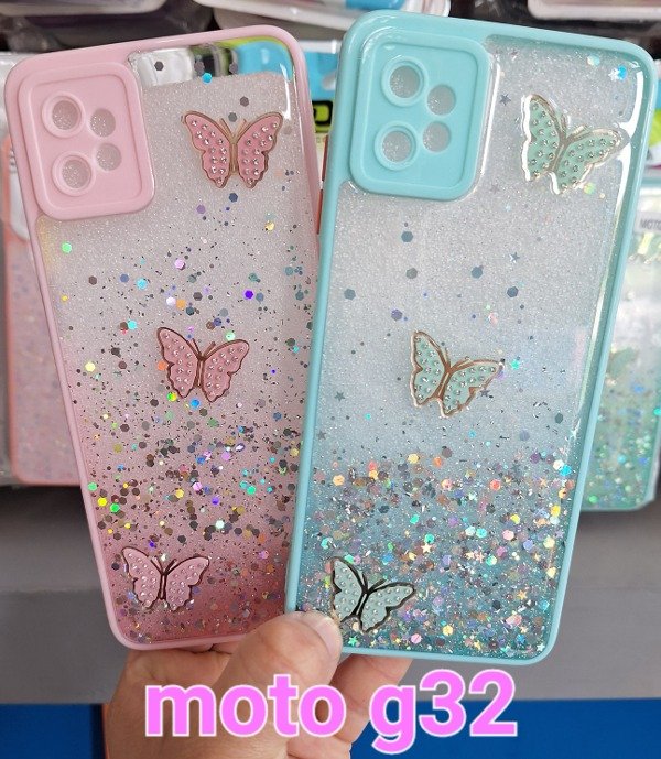 Producto - Fundas mariposas. Moto g32
