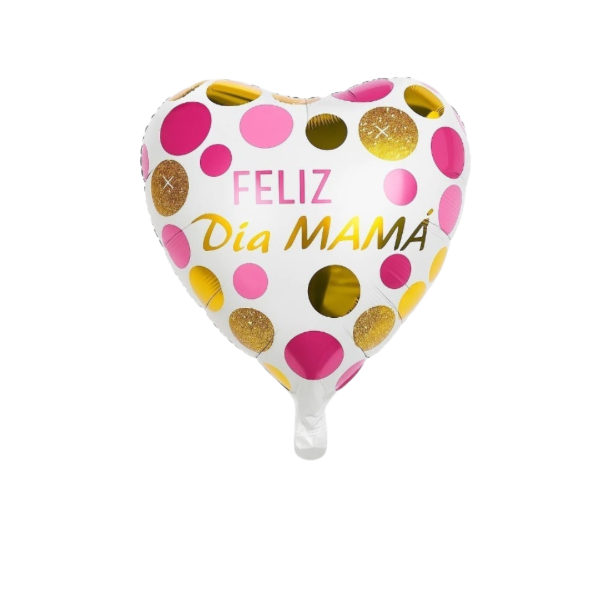 Producto - Globos Feliz Dia Mamá de 10" - 3