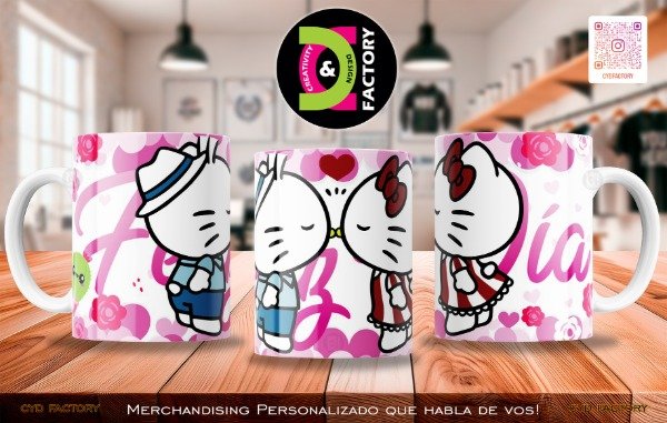 Producto - Taza Cartoon - Hello Kitty - TZ-RT-BL-11OZ-498-CTN-HK