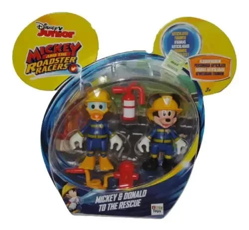 Producto - Mickey And The Roadster Racers Mickey y Donald Bomberos