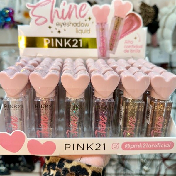 Producto - Sombra para Ojos Liquida Shine Pink 21
