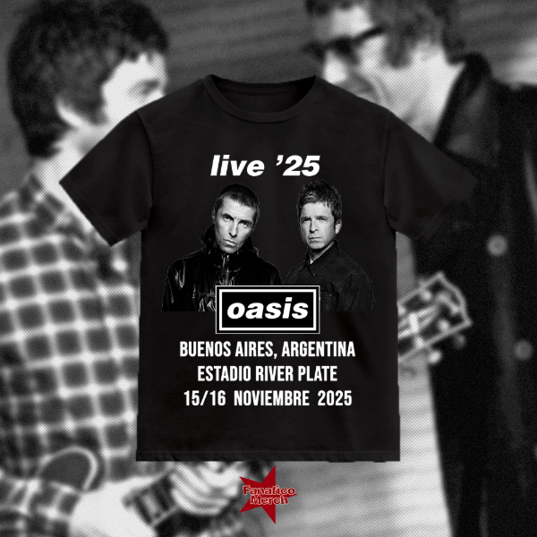 Producto - Remera Clasica - Oasis live '25 - 1
