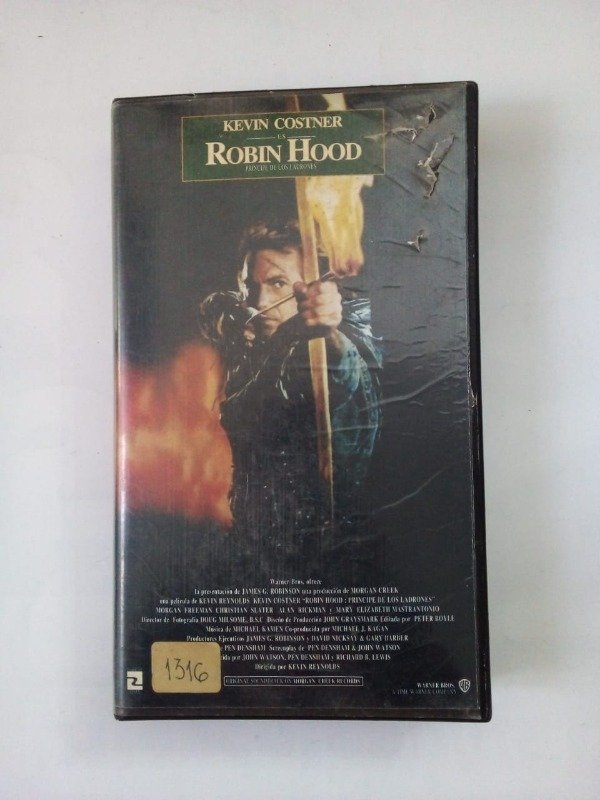 Producto - Robin Hood - Reynolds Costner Freeman Slater - Warner AVH