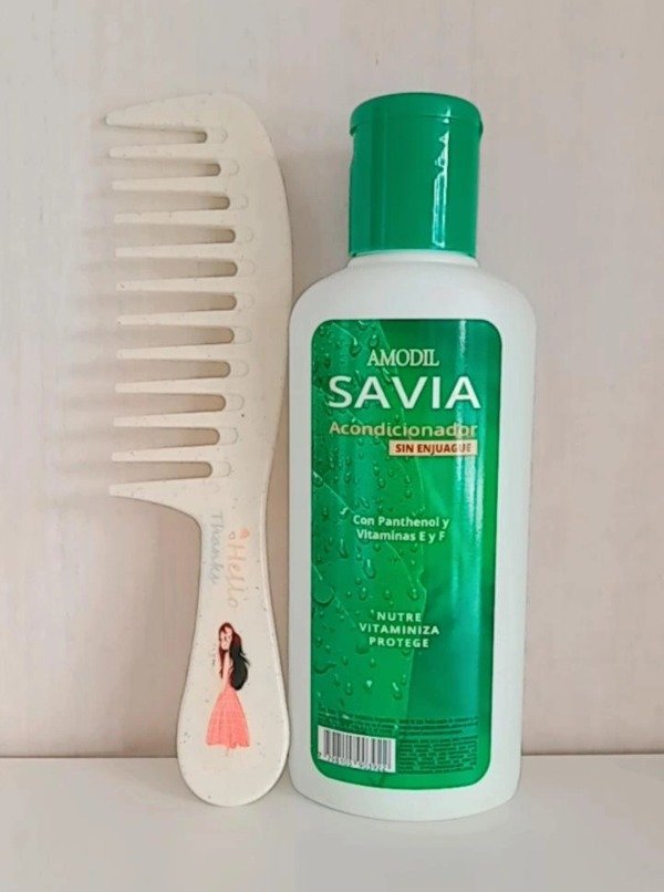 Producto - Combo Savia + Peine Cerdas Anchas