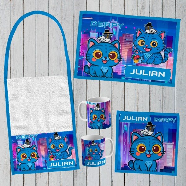 Producto - Diseño Digital / Plantilla Set De Jardin De Derpy K-Pop Demon Hunters