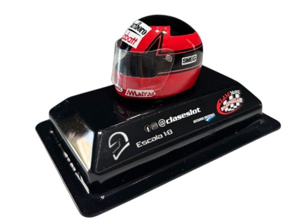 Producto - Maqueta Casco Claseslot Gilles villeneuve F1
