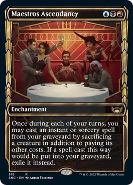 Producto - Maestros Ascendancy #316 Showcase  Streets of New Capenna