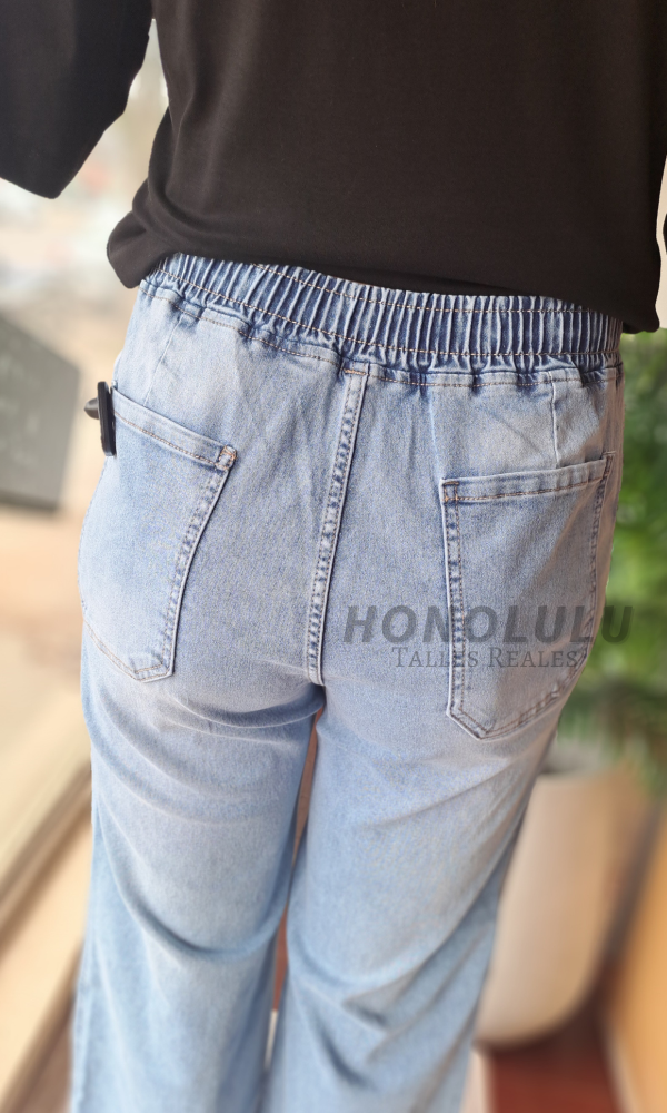Producto - Wide Leg Jogger Nevado Celeste - 2