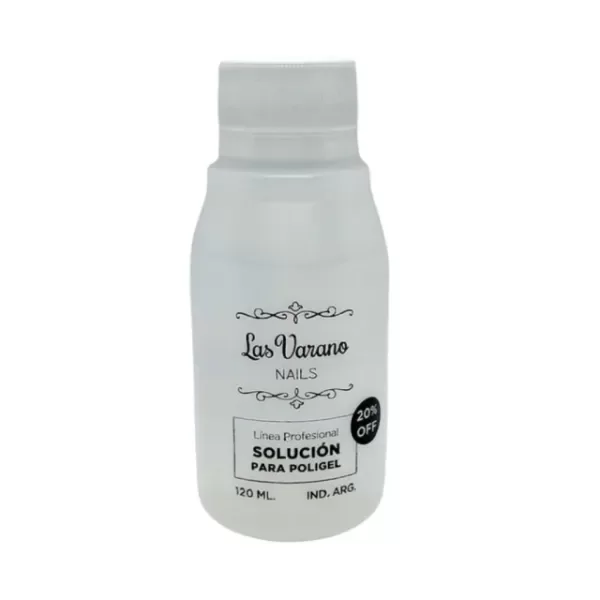 Producto - Solución para Polygel 120ml Las Varano