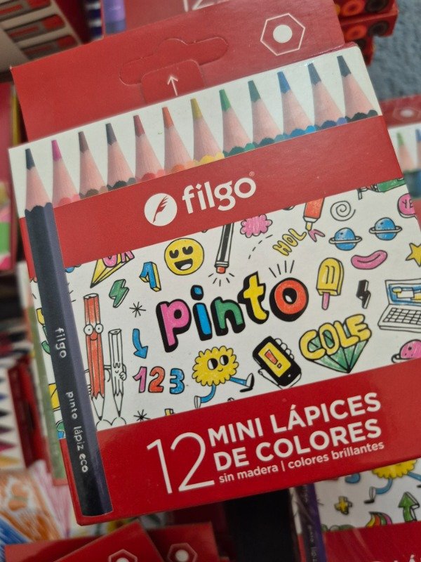 Producto - Colores mini x 12 Pinto Filgo