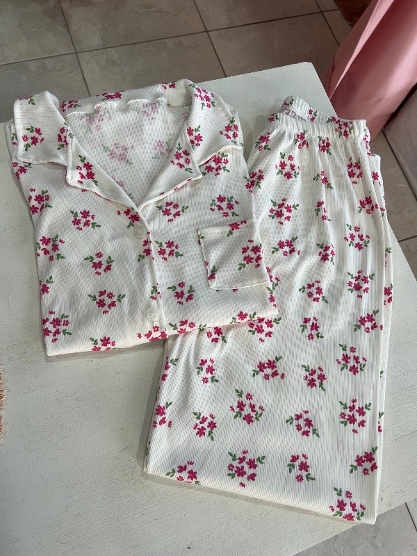 Producto - Pijama camisero morley flores - 0