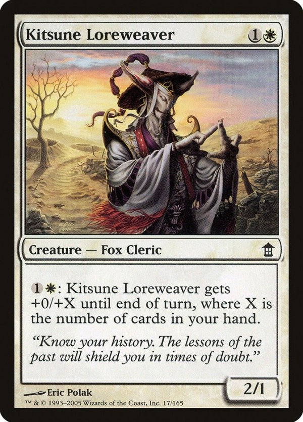 Producto - Kitsune Loreweaver  Saviors of Kamigawa