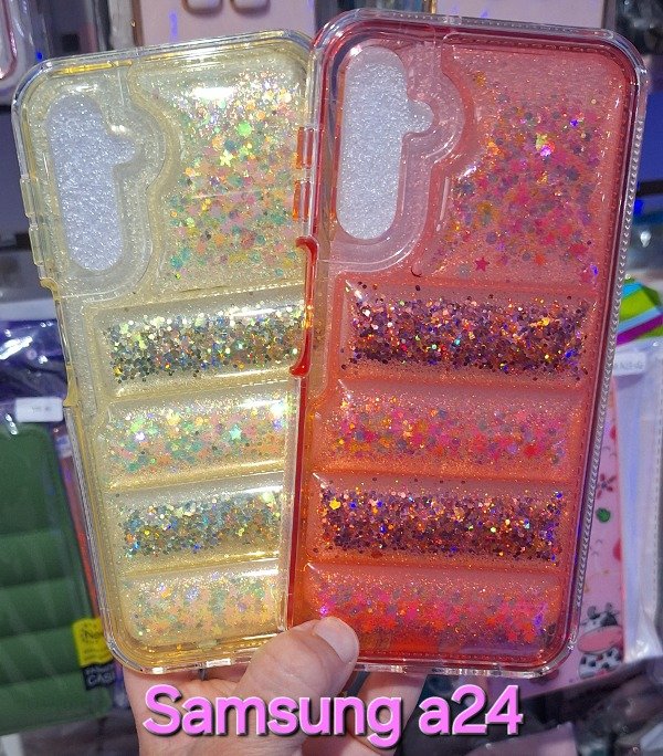 Producto - Fundas puffer brillo. Samsung a24