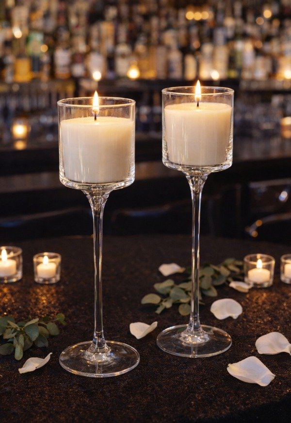 Producto - Candelabros altos 35cm c/u