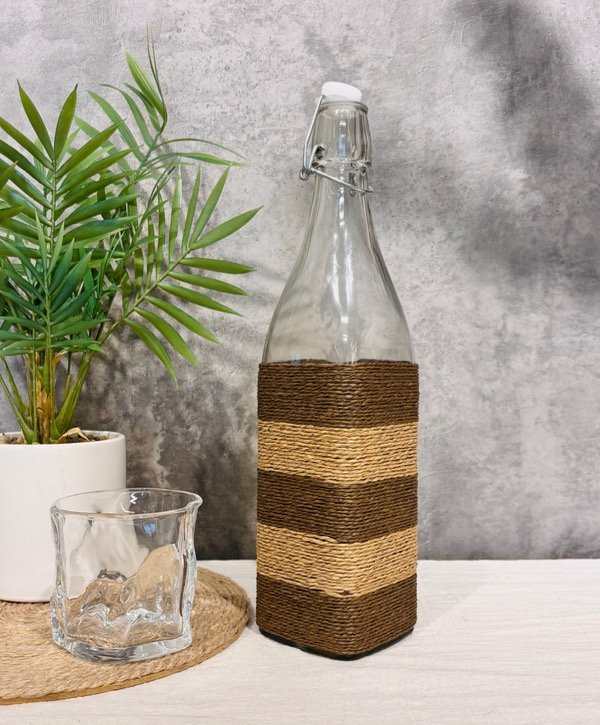 Producto - Botella de vidrio c/tapa c/seagras