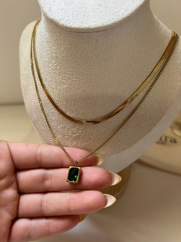 Producto - Collar Marilyn Verde AD