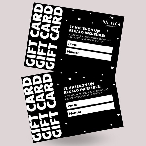 Producto - GIFT CARD 10