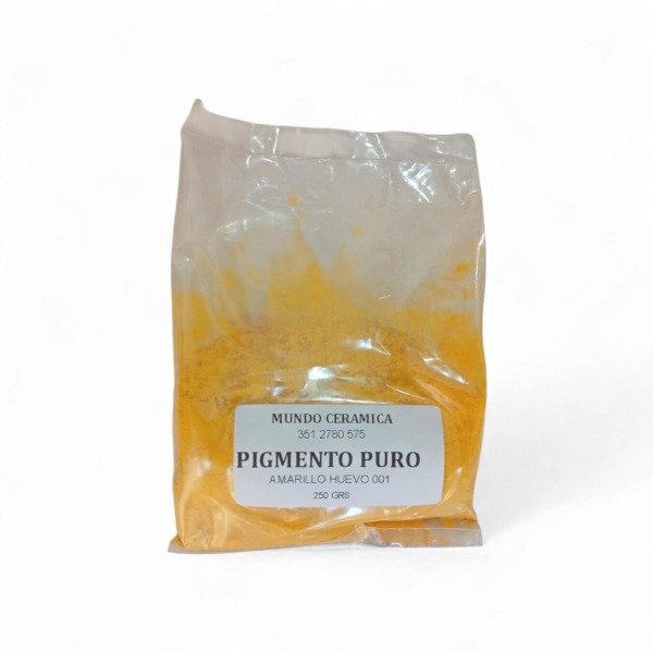 Producto - PIGMENTO PURO AMARILLO HUEVO LODI  AH 01 X 250 GR