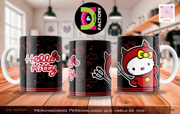 Producto - Taza Cartoon - Hello Kitty - TZ-RT-BL-11OZ-500-CTN-HK