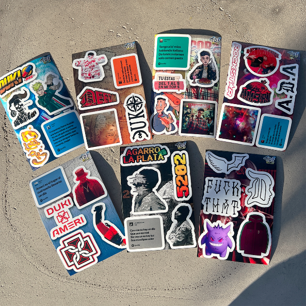 Producto - COMBO PLANCHITAS DUKI