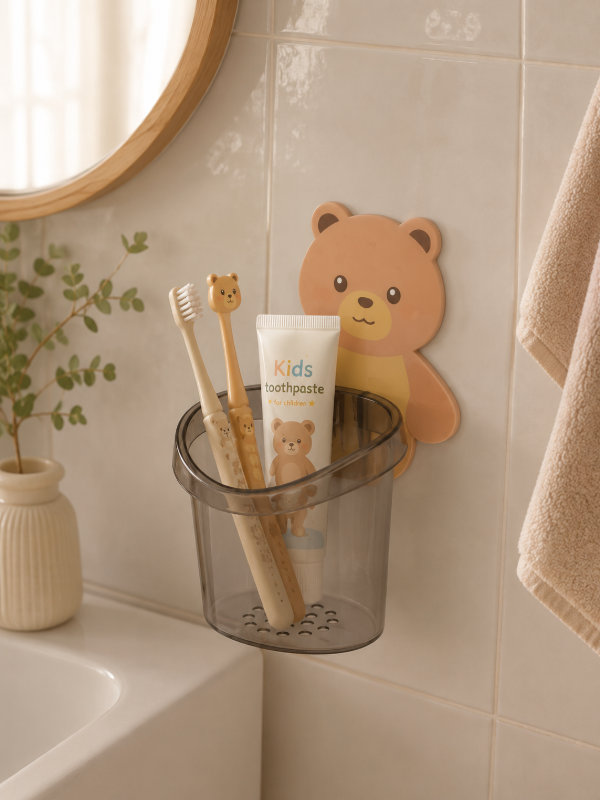 Producto - Porta cepillo adhesivo Osito