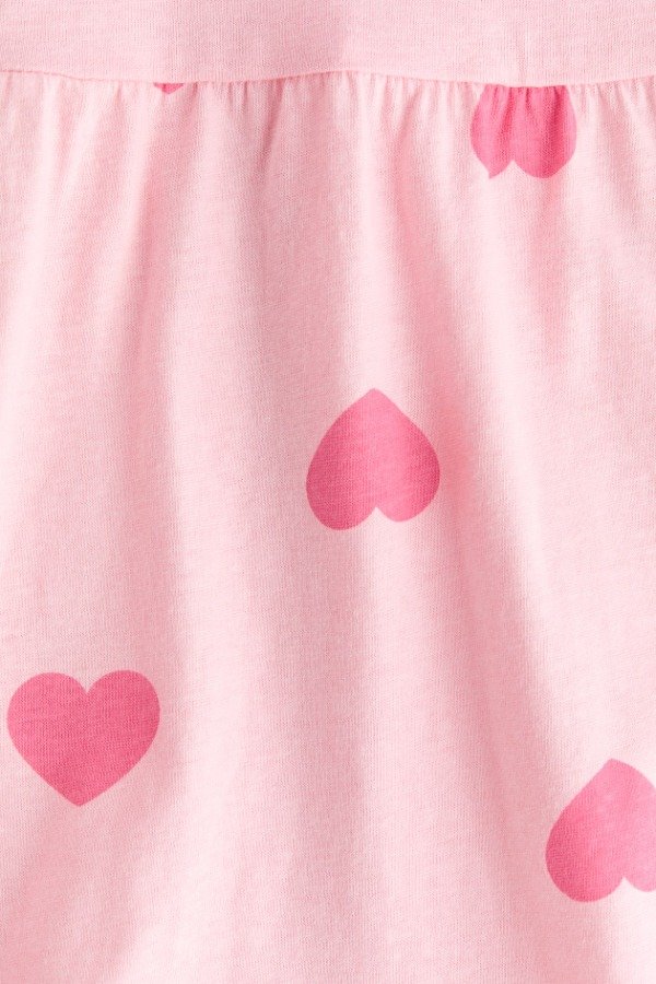 Producto - Vestido HyM corazones rosa volados - 1