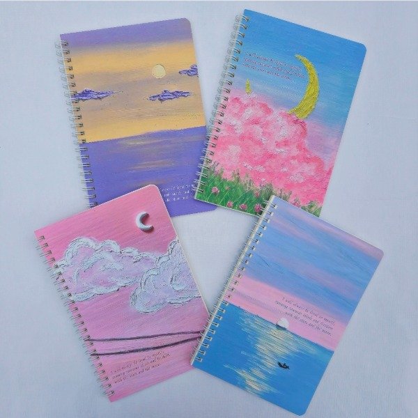 Producto - Cuaderno/Libreta anillado A5 #Paisajes