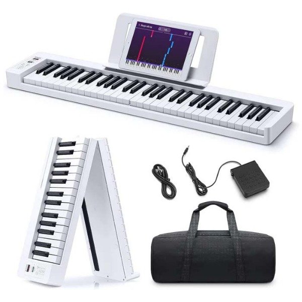 Producto - DONNER Piano plegable 5 octavas,sensitivo,funda.