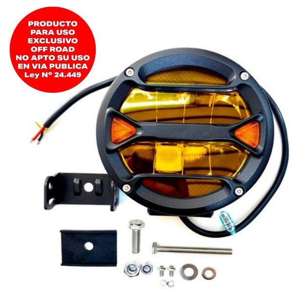 Producto - IRON LED IR100 DJ1412MAX-YEW - FARO AMBAR UNIDAD