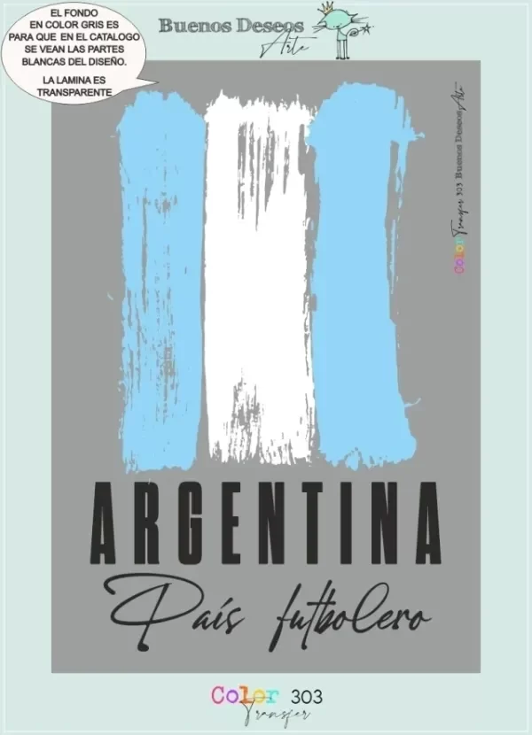 Producto - Lamina A4 Termotransferible Cod. CT303