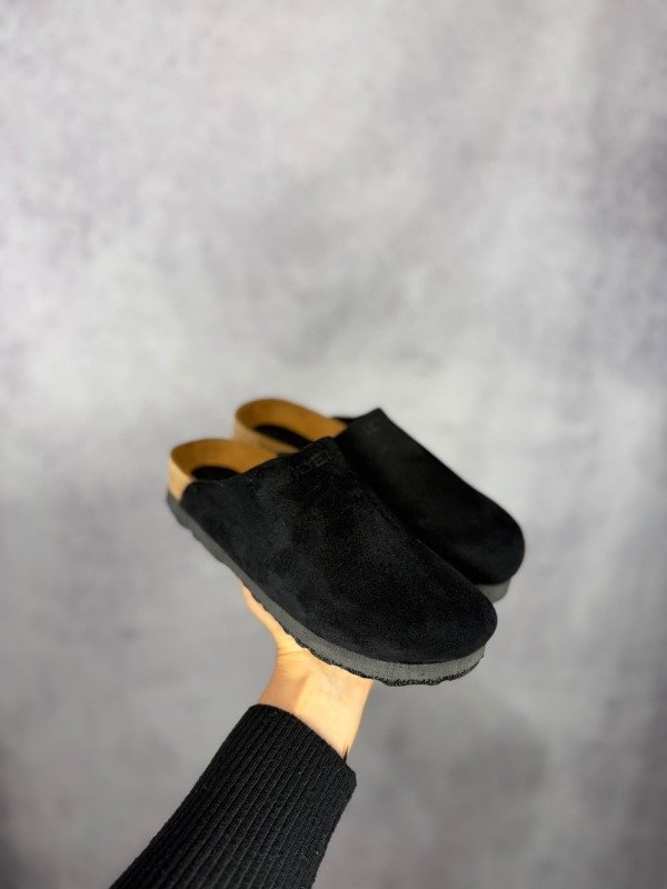 Producto - BIRK CERRADA ATENAS NEGRA GAMUZA - 4
