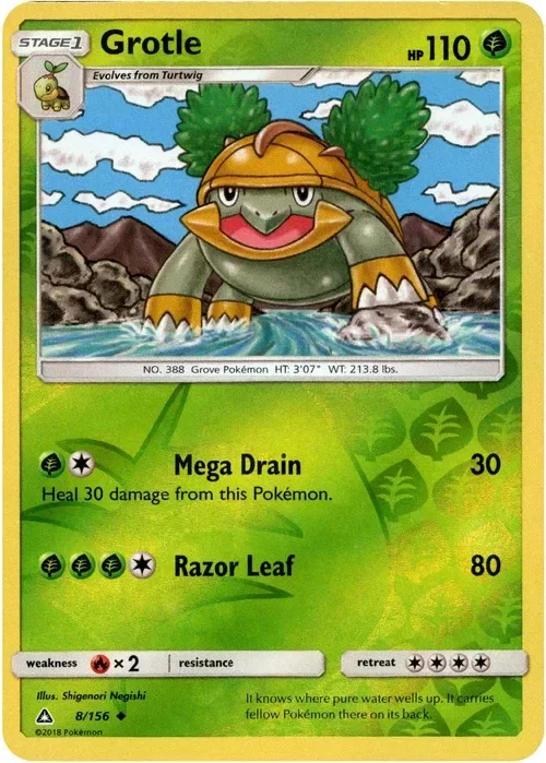 Producto - Grotle - 8/156 - Ultra Prism - Reverse Holo