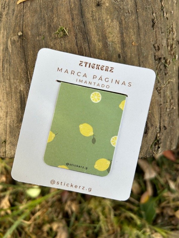 Producto - MARCA PÁGINAS IMANTADO LIMONES