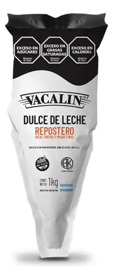 Producto - Manga dulce de leche repostero Vacalin 1kg