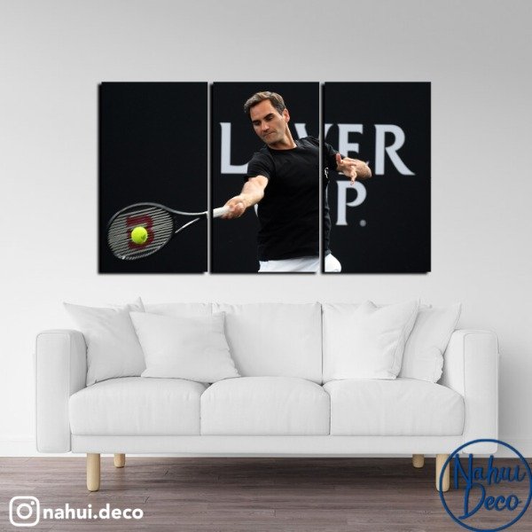 Producto - Roger Federer Triptico MOD 3