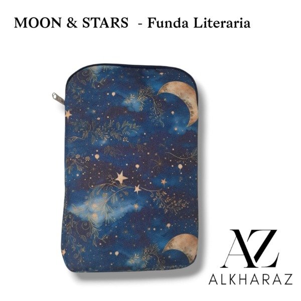 Producto - MOON AND STARS - FUNDA LITERARIA