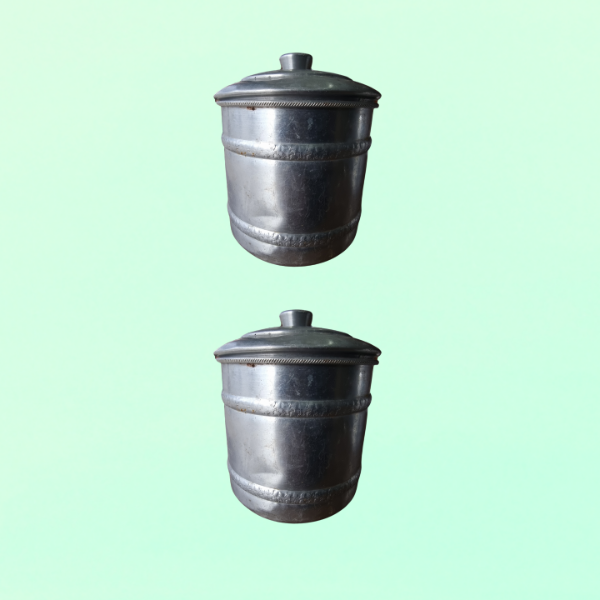 Producto - 2 Tarros para Yerba/azúcar en Aluminios