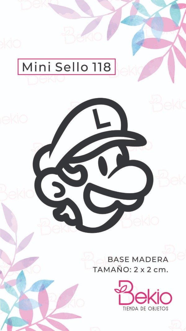 Producto - Mini Sello 118 - Luigi