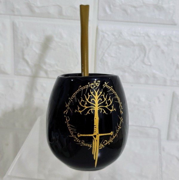 Producto - Mate Ovo del Señor de los Anillos  + bombilla