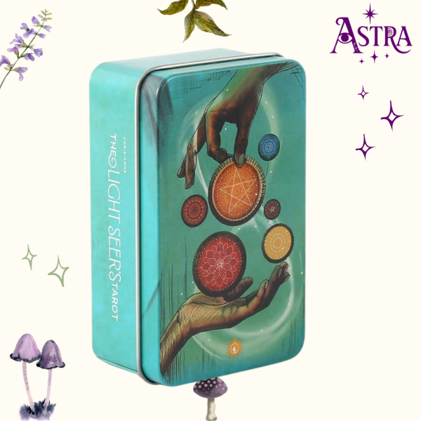 Producto - Tarot "The Light Seers" (caja de lata y bordes metalizados)