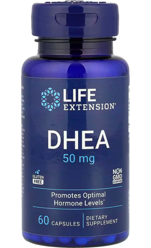 Producto - Life Extension - DHEA (deshidroepiandrosterona) 50mg x60capsulas.