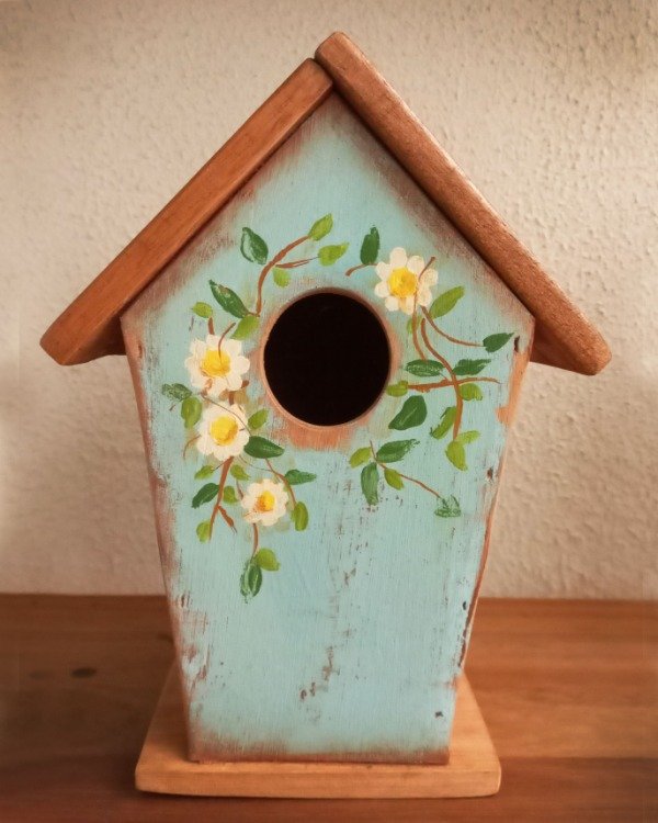 Producto - Casa para pájaros "madreselva"