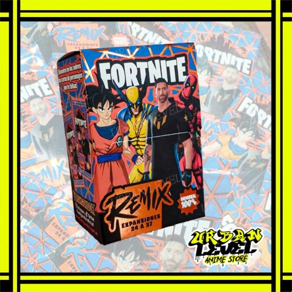 Producto - Cartas Fortnite Caja Remix (Expansiones 24 a 37)