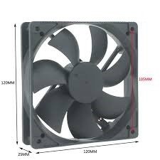 Producto - Turbina - Cooler - Fan 120x120x25mm - 12v