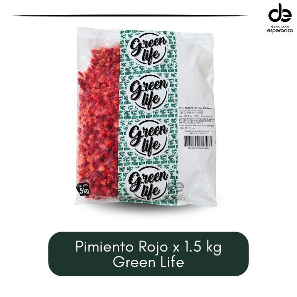 Producto - Pimiento Green Life x 1.5 kg