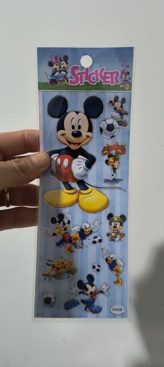 Producto - Plancha de stickers Mickey